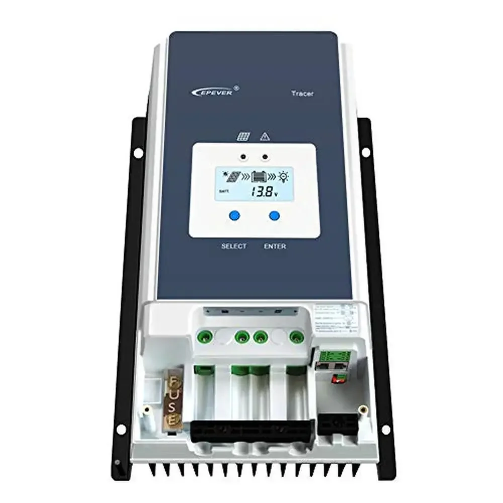 MPPT Solar Charge Controller 60A with Advanced Tracking Technology Auto Identification Backlight LCD Display