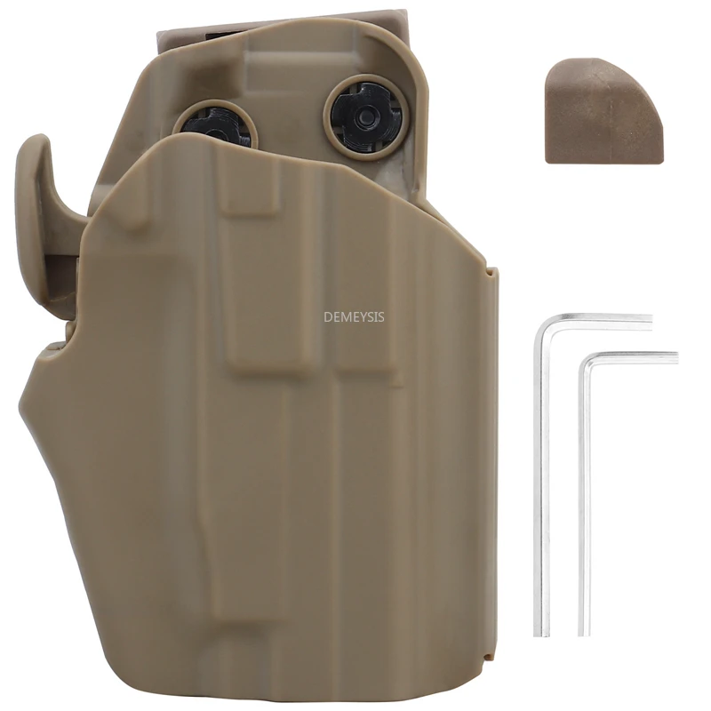 

Тактическая кобура на пояс для правой руки для GLOCK 26, 27, 30, 30S, 33, 39, S&W M&P COMPACT 9 мм, 40, аксессуары для оружия