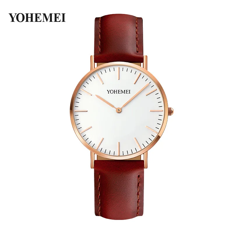 Timeless Duo Quartz Watches, Minimalist Couple's Set, Waterproof & Stylish, Premium Quality, Perfect Gift