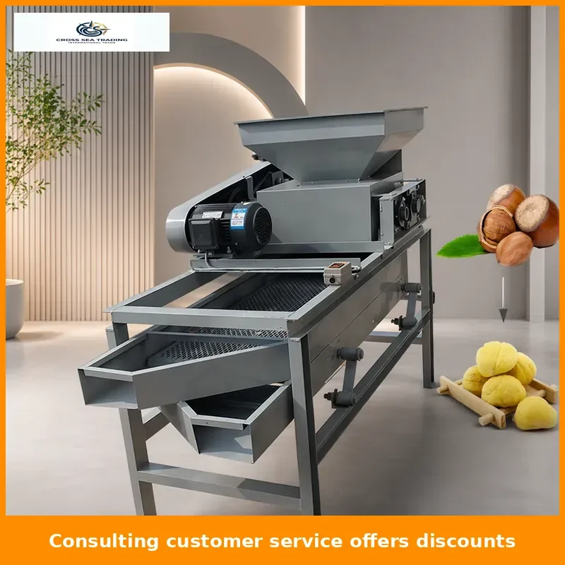 

2026 Hot SellingHigh Efficiency Customized Hazelnut Almond Peeler Machine Almond Shelling Machine Manufacturer