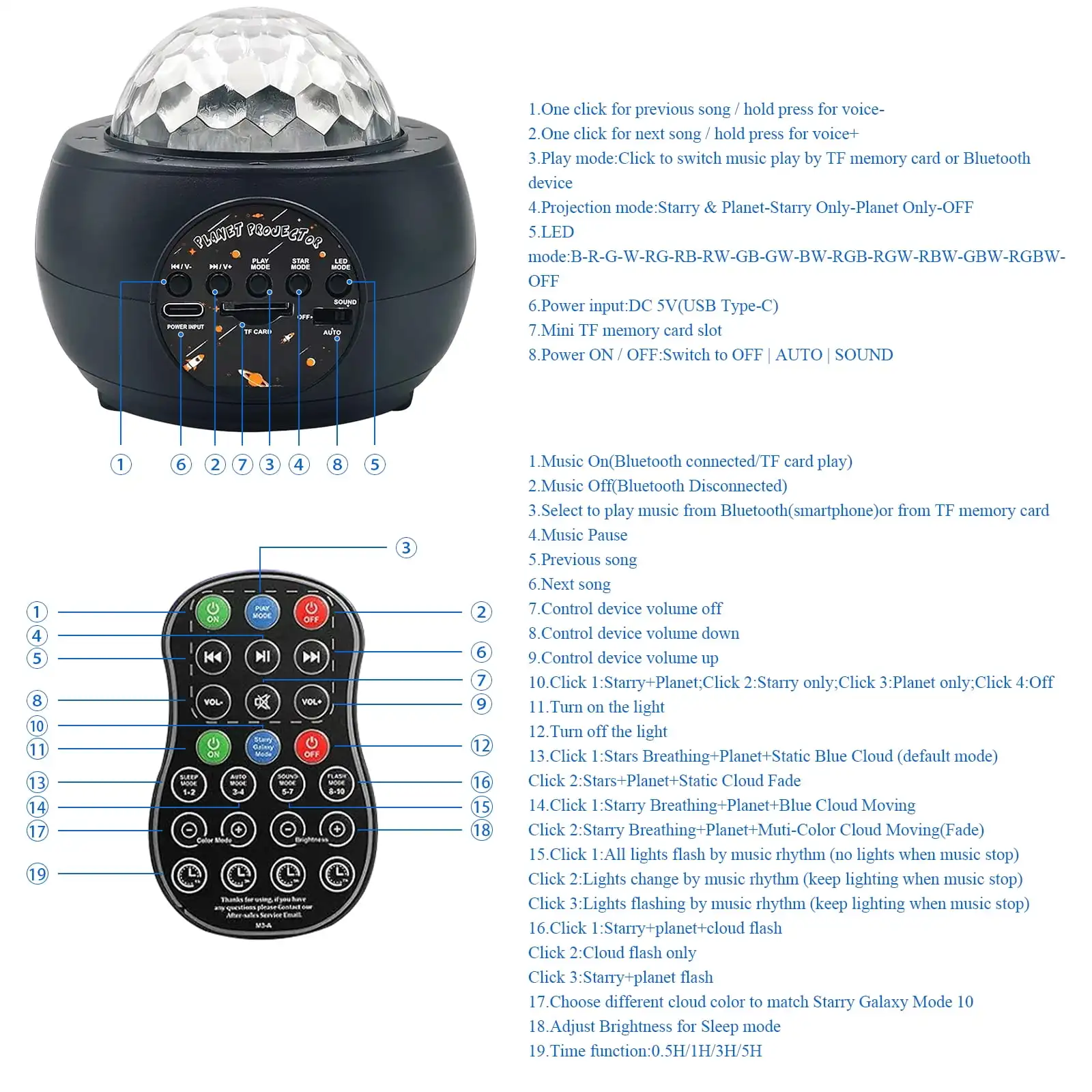 Galaxy Projector, Star Projector for Bedroom, Bluetooth Speaker Night lamp for Kids Adults Home Ceiling Gaming Room Decor lamp