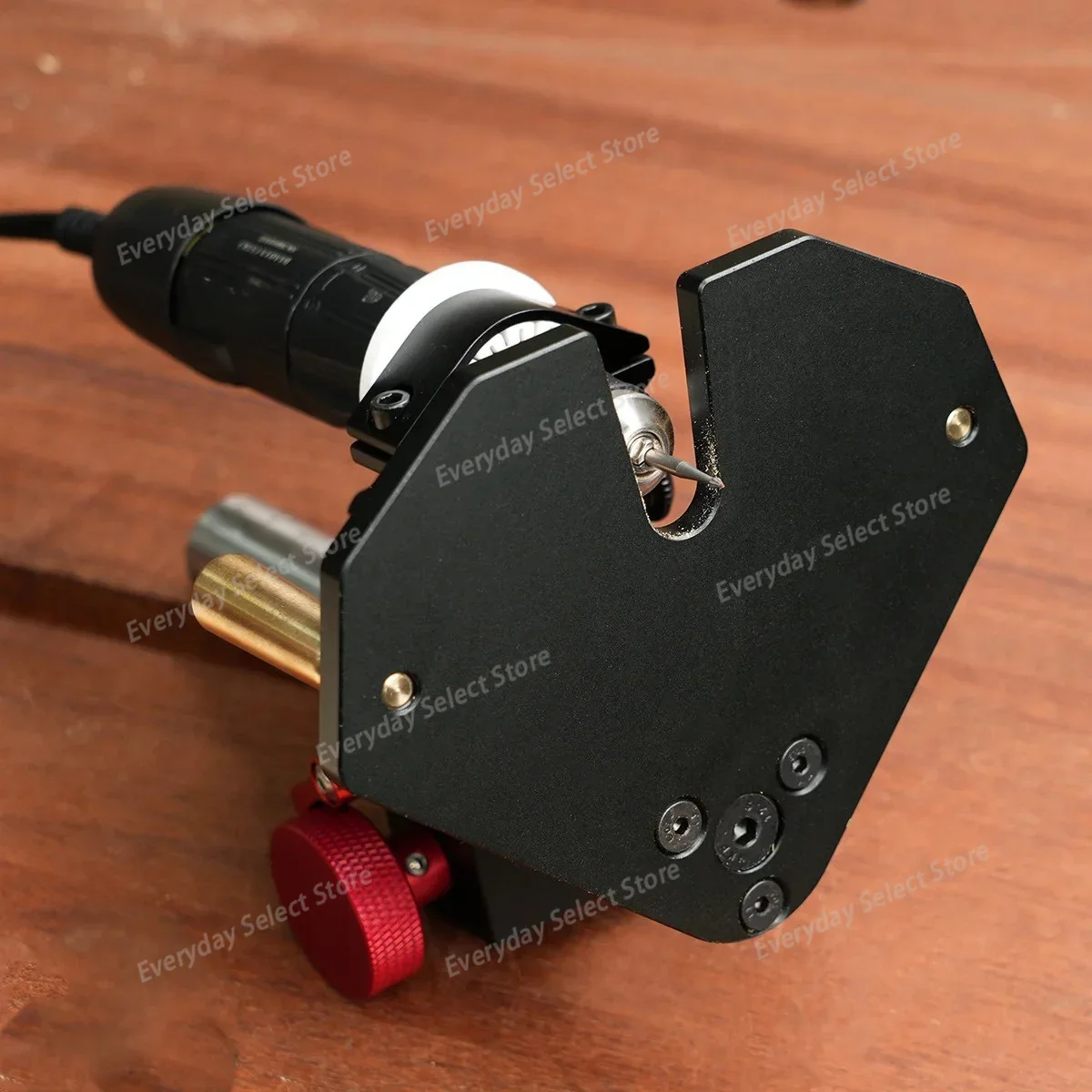 Rotary‑Tool Engraving Stand with Adjustable Column, Drill‑Press Base for Jewelry Crafting and Fine‑Detail Carving
