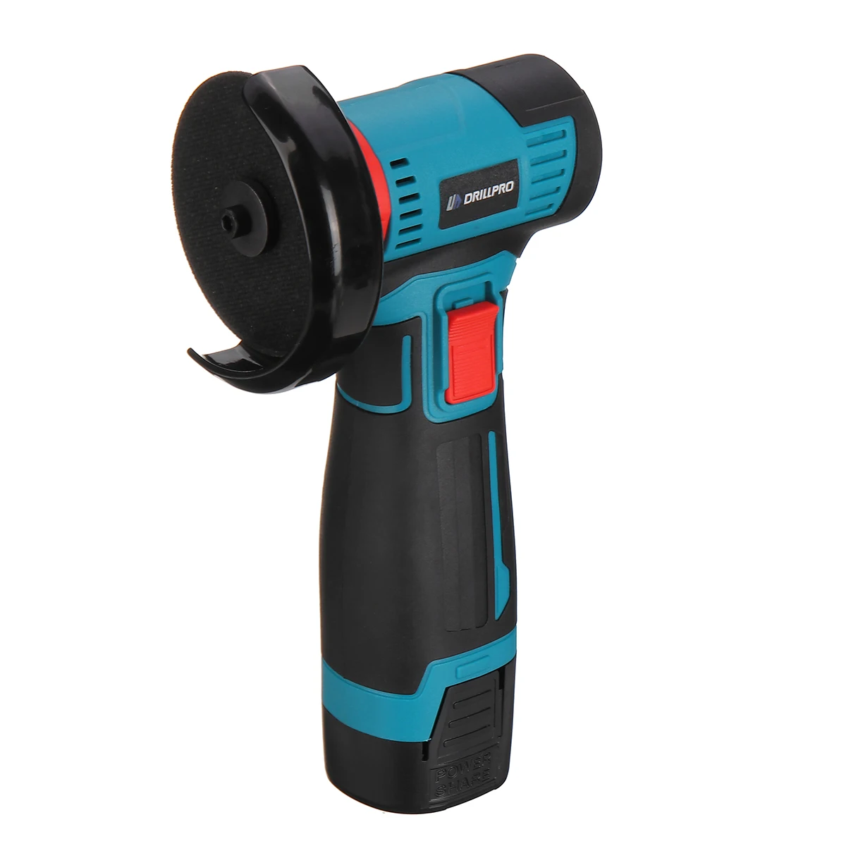 Drillpro 16.8v moedor de ângulo sem escova 19500rpm elétrica polimento máquina moagem corte sem fio 1500mah bateria ferramentas elétricas