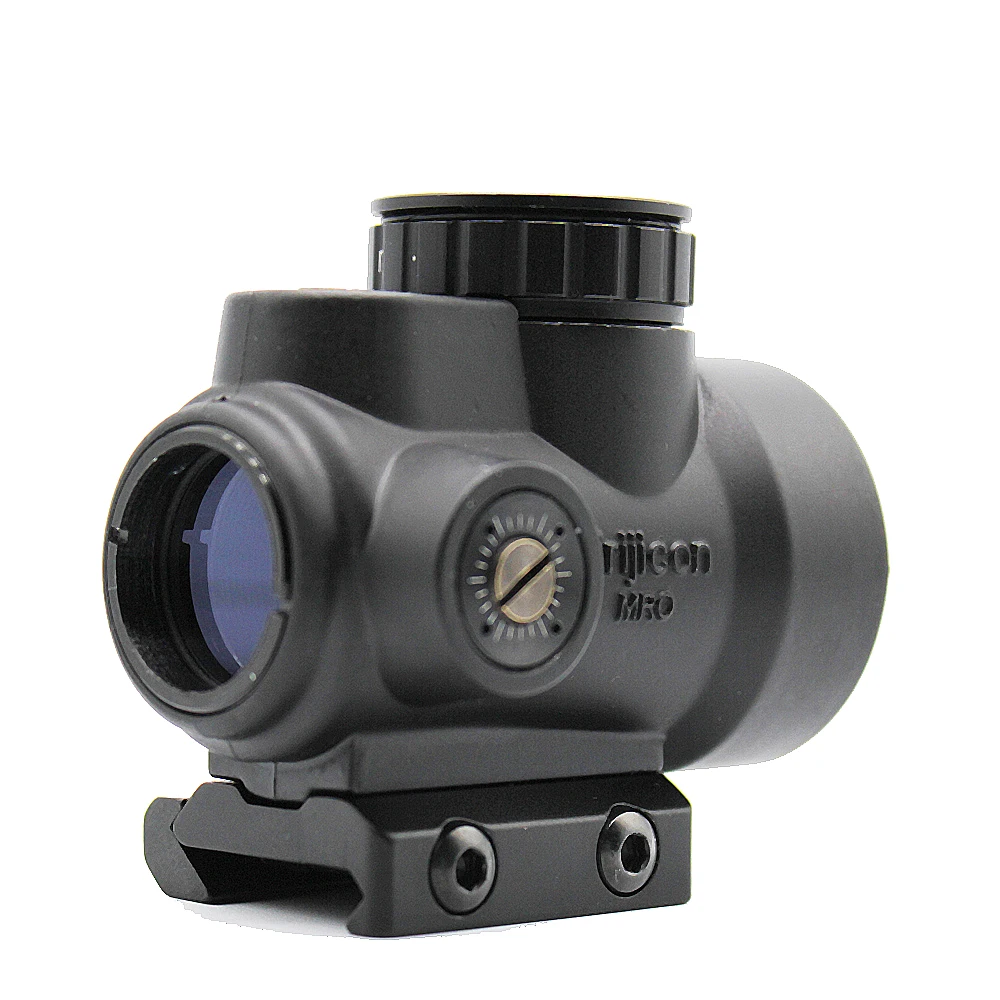 Tactical M-R-O Red Dot Sight For 20mm Picatinny Rail with Low Mount High Profile Hunting Riflescope  Airsoft Holographic Scope