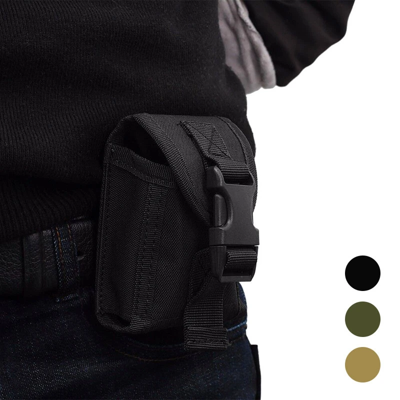 Tactical Molle Utility EDC Gadget Phone Bag Waist Tool Pack Cigarette Pouch Sundries Bag Hunting Camping Organizer Bag