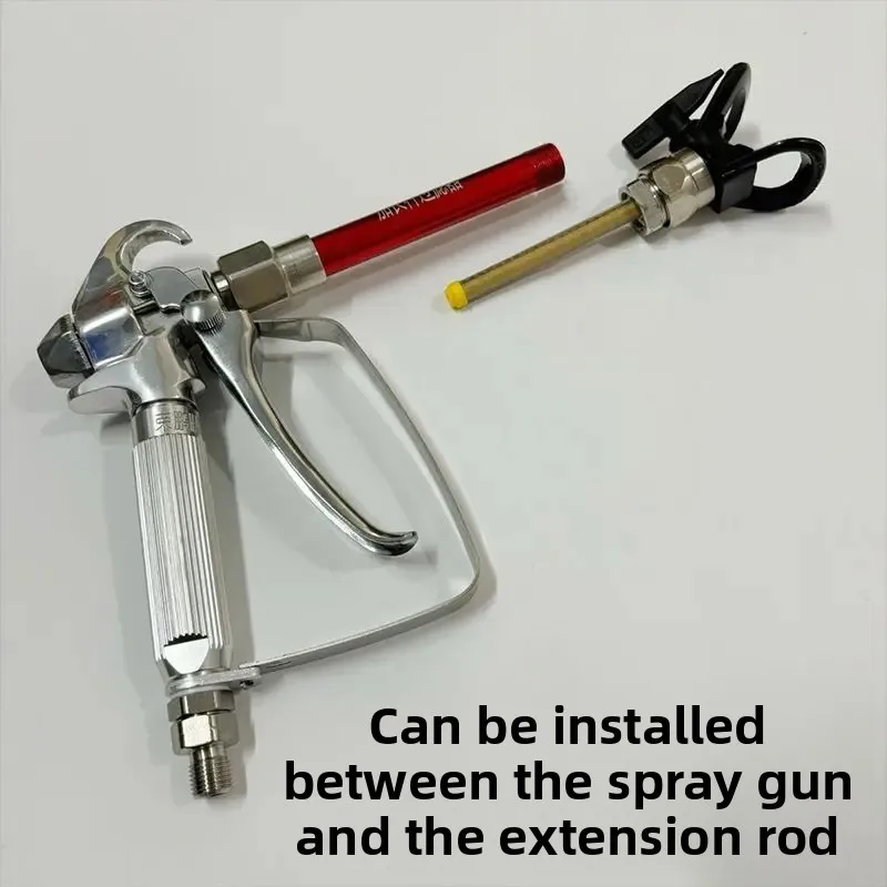 

Easy to Install and Remove Pneumatic Paint Sprayer Extension Rod with Built-in Filter Cartridge shiy