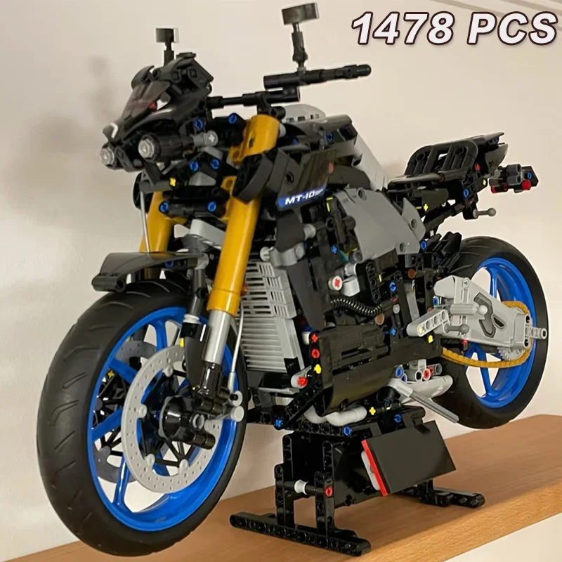 

1478PCS compatible with 42159 motorcycle building block models, racing cars, children's toys, Christmas decorations, gifts