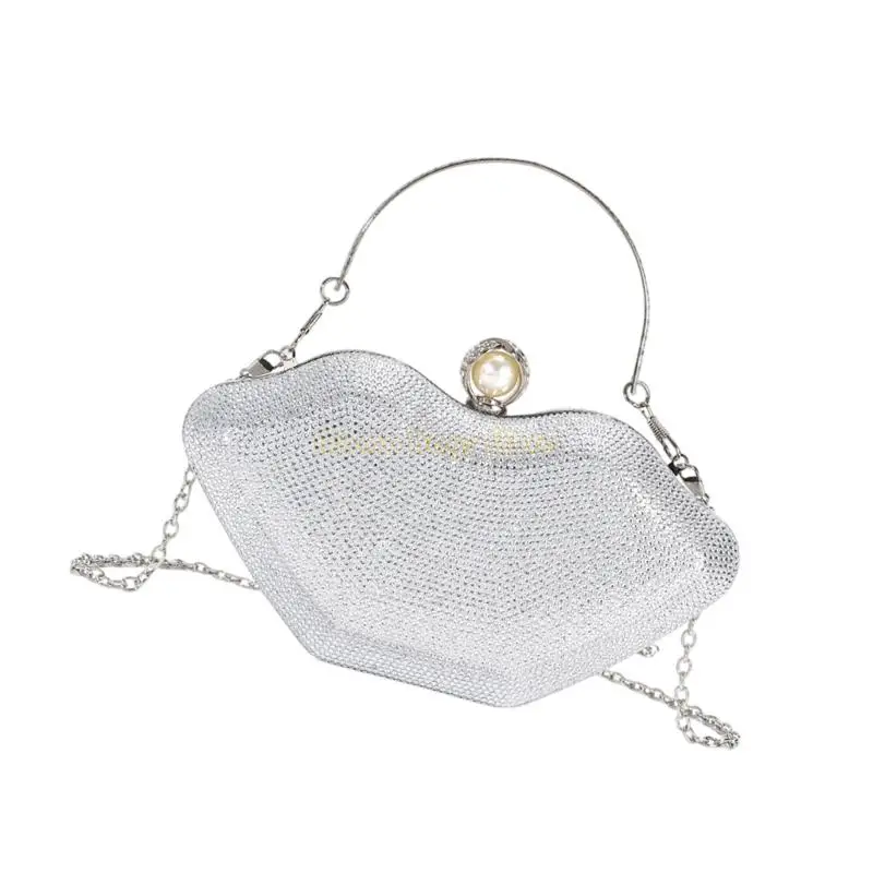 X90D حقيبة هدايا متلألئة مصبوبة بتصميم فريد من نوعه، محفظة كروس رفيعة من البوليستر