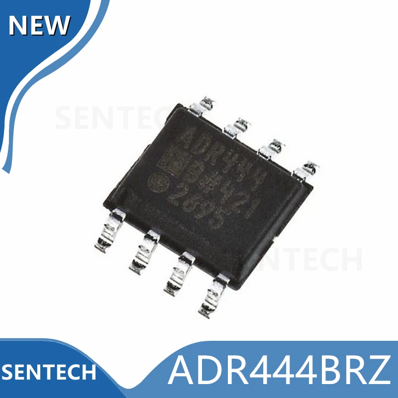 10Pcs/Lot New Original ADR444BRZ SOIC-8 Ultra-low noise LDO reference has the ability of sinking current and source current