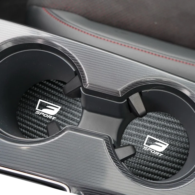 Estera de ranura de almacenamiento de posavasos de agua de coche, suministros de decoración interior de coche, adecuado para Lexus SPORT F LFA ISF