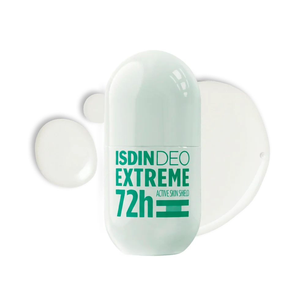 Isdin Deo Extreme Desodorante Roll-On 72h Antitranspirante Sudoración Intensa 50ml