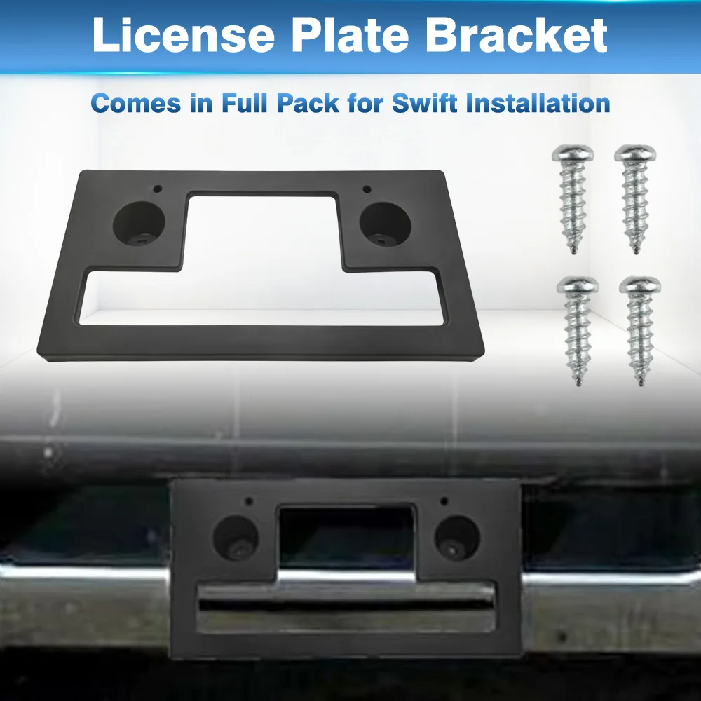 

For Nissan Titan Pathfinder Armada LE SE XE S SL SV For Ford Police Car Front License Plate Frame Mounting Bracket 962107S000
