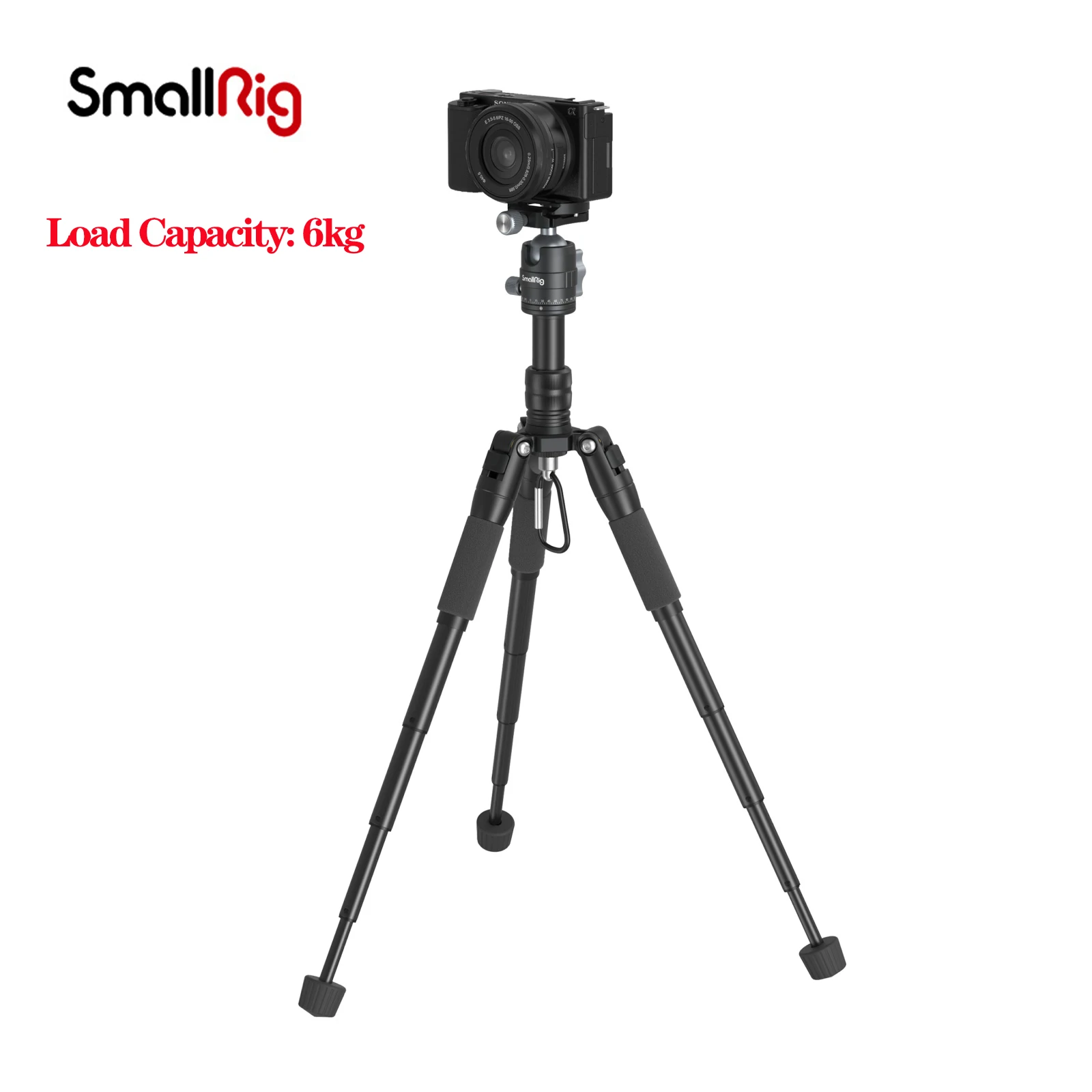 

SmallRig Aluminum Mini Tripod VT-20 Compact Lightweight Portable Tabletop Tripod for DSLR Camera Phone 4289