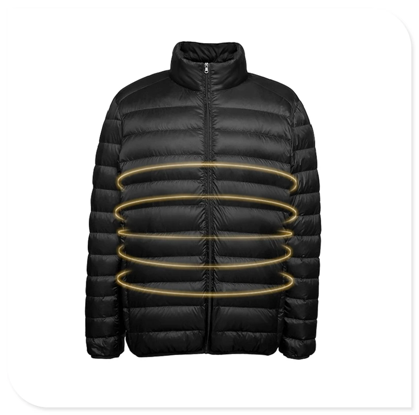 Casaco ultraleve de pato para baixo puffer masculino, casaco casual empacotável, 90% branco, fino, outono, inverno, novidade, grau superior, 2022