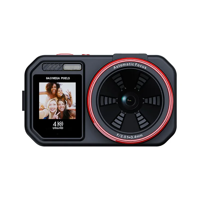 

64 million high pixel digital camera high definition color student party dual screen selfie card machine, campus carry