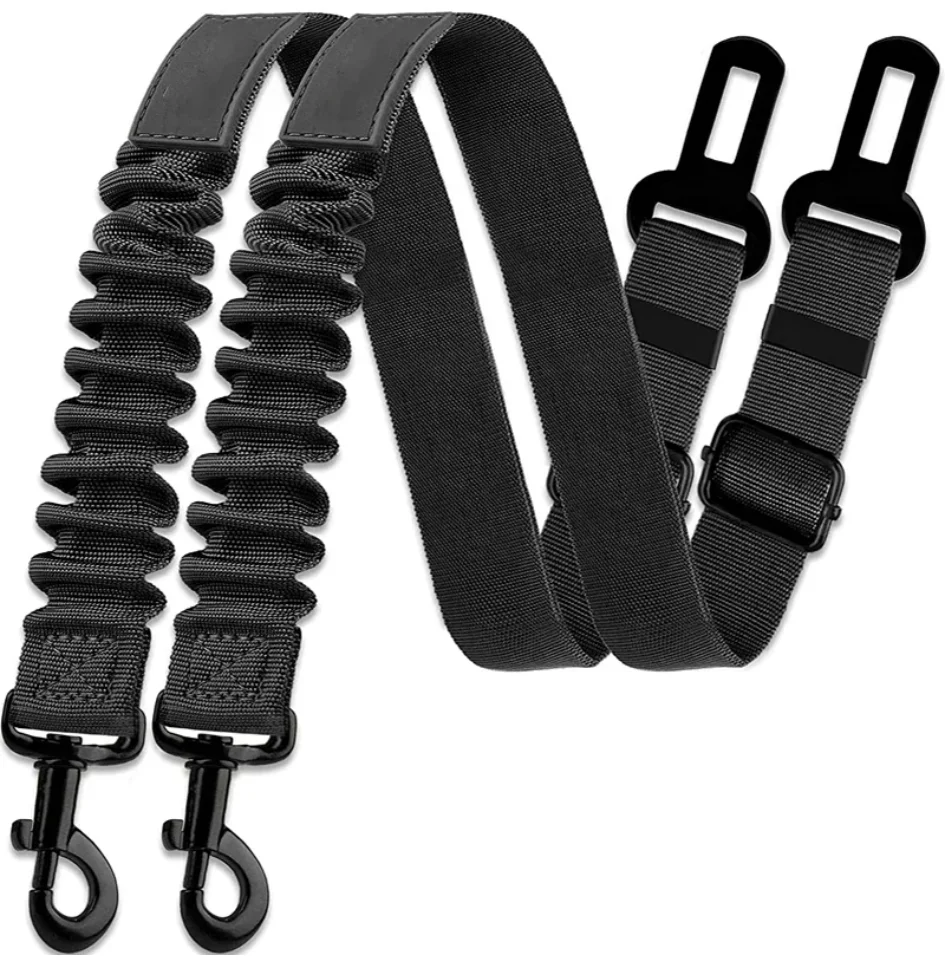 

Car Seat Belt Pet Adjustable Cat Dog Car Seat Vehicle Dog Harness Lead Clip Safety Lever Traction Dog Collars Dog Accessoires