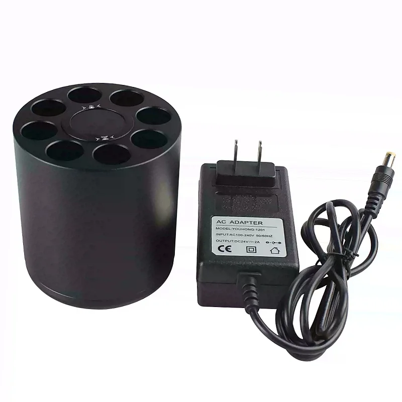 Tandheelkundige harsverwarmer voor verwarming, verzachting van tandheelkunde, composietmateriaal, timergestuurde temperatuurweergave met 8 verwarmingsslots