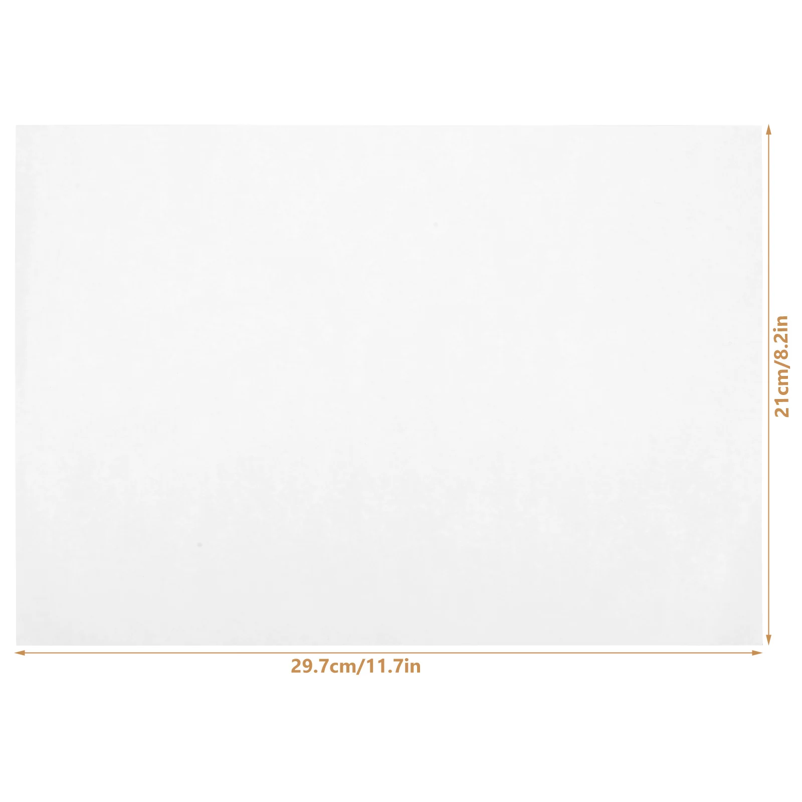 

50 Sheets A4 Self-adhesive Jet Printing Labels Sticker Paper Matte Finish Blank Stickers Copy Paper File Folder Tags