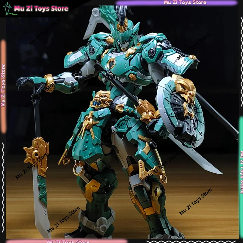 

In Stock Tibetan Dao Model Cd-As-01 Four Sacred Beasts Patroller Dragon Halberd Mecha Alloy Skeleton Assembled Model Movable