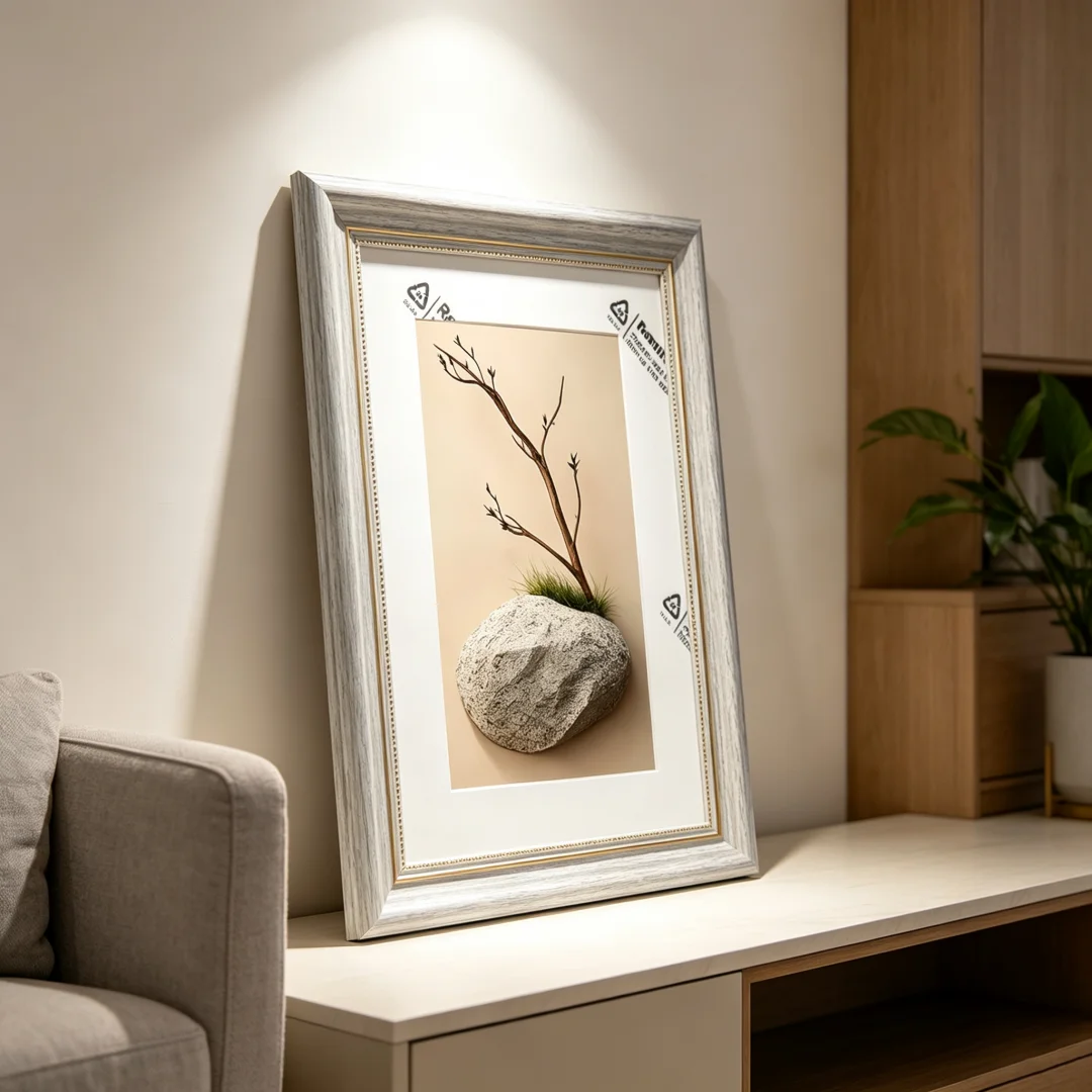 Elegant Picture Frame 4x6/6x8/8x10 Inch with Ornate Border Photo Frame Displaying for Art or Photos in Living Room and Office