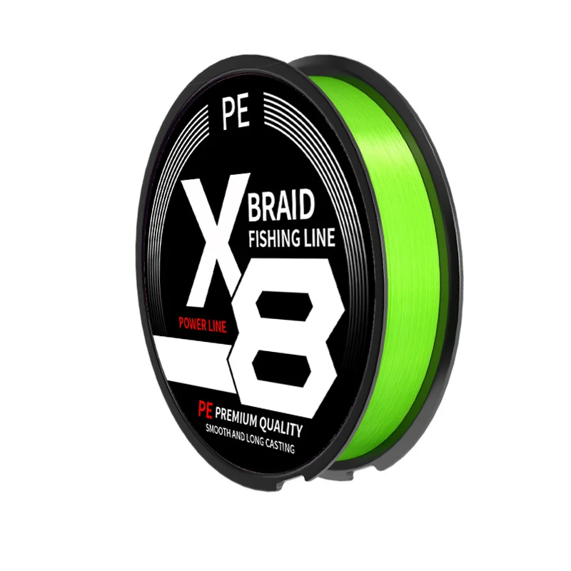 

X8 PE fishing line, suitable for saltwater and freshwater fishing, outdoor fishing equipment.