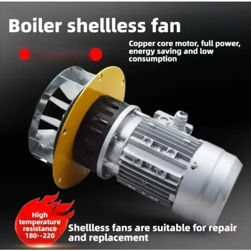 Kipas Buang Khusus Boiler Tahan Suhu Tinggi Y5-47, Kipas Sentrifugal Daya Hisap Tinggi untuk Penghilang Debu