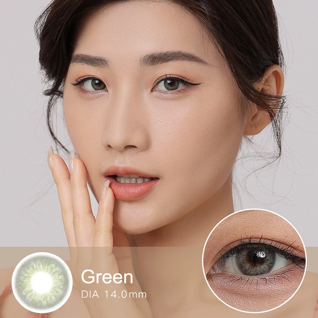 Magister Colored contact lenses for eyes Yearly Use Eye contacts Lens 1 Pair Brown Gray Lenses Beauty Pupilentes Eye Color Lens