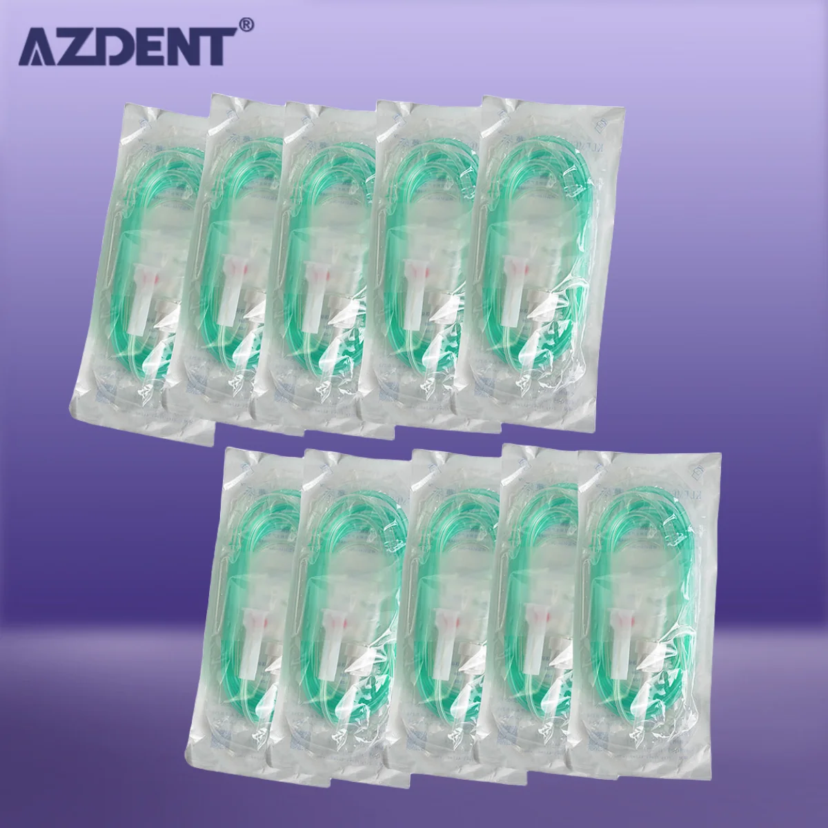 

AZDENT 10 Pcs/Pack Oral Irrigation Disposable Tube Kit for Cooling Dental Implant Surgery A / C type Hose Set machinery