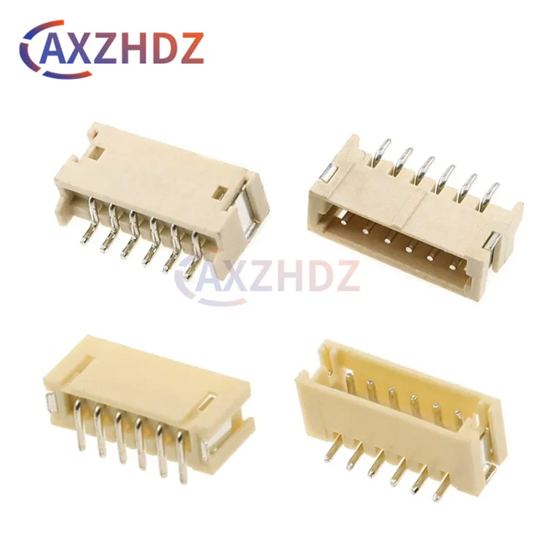 50PCS JST Pin Connector ZH1.5MM PITCH Vertical Horizontal Straight 2P 3P 4P 5P 6P 7P 8P 9P 10P Pin Header 1.5MM