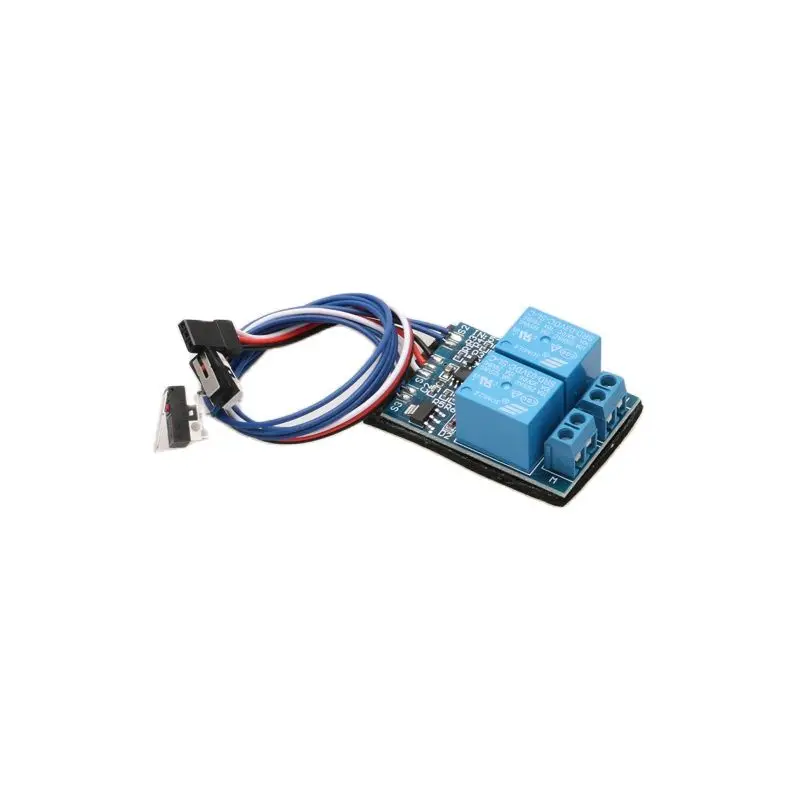 1PC Brushed Motor Relay Forward Reverse Controller Two Way Stopper Winch Limit Switch Support 5-12v Receiver fr RC Aircraft Boat