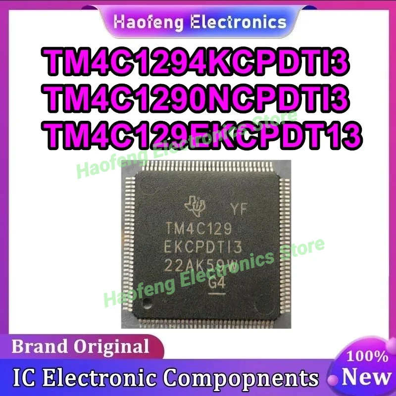 TM4C129EKCPDT13 TM4C1290NCPDTI3 TM4C1294KCPDTI3 QFP128 Чипсет IC Новый на складе