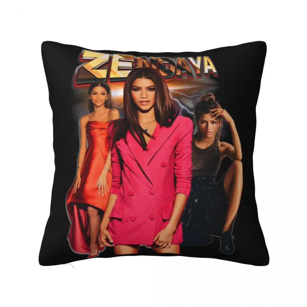 

Decorative Pillow Cover Zendaya Bootleg Accessories Home Throw Pillow Case Cover Drop Shipping Multi Size Wholesale