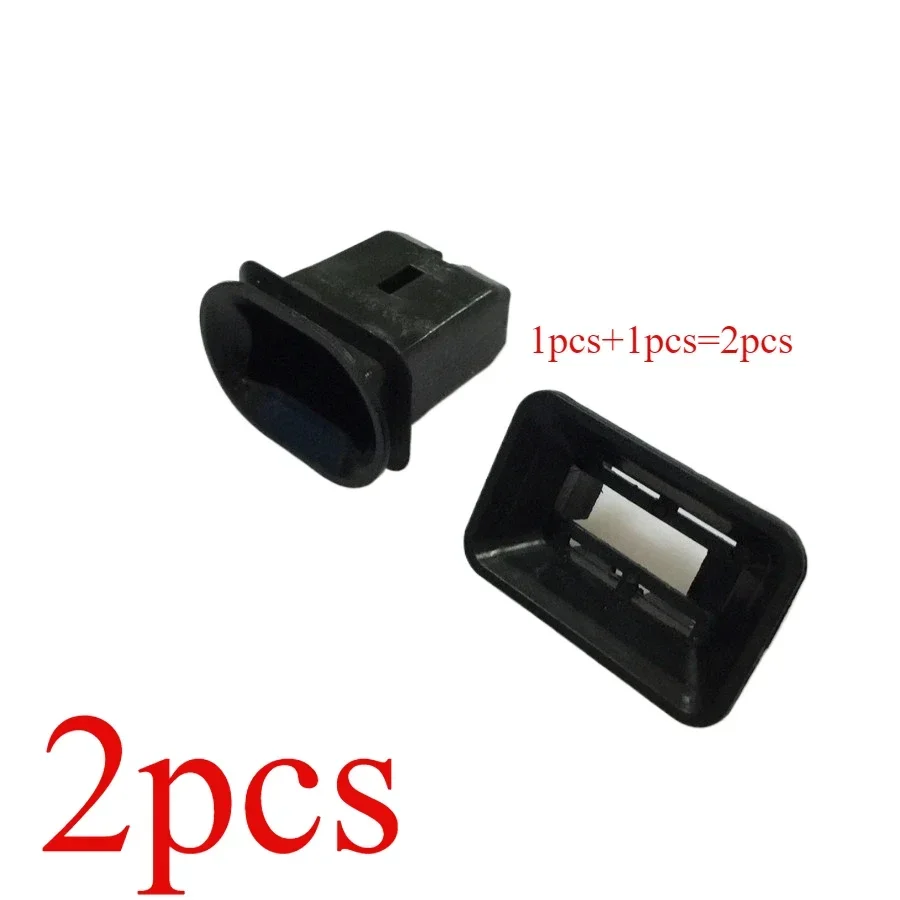 For B5 Collar New Passat Rear Seat Clip Fixed Plastic Buckle Sheath Car Accessory Rear Seat Retention Case Black