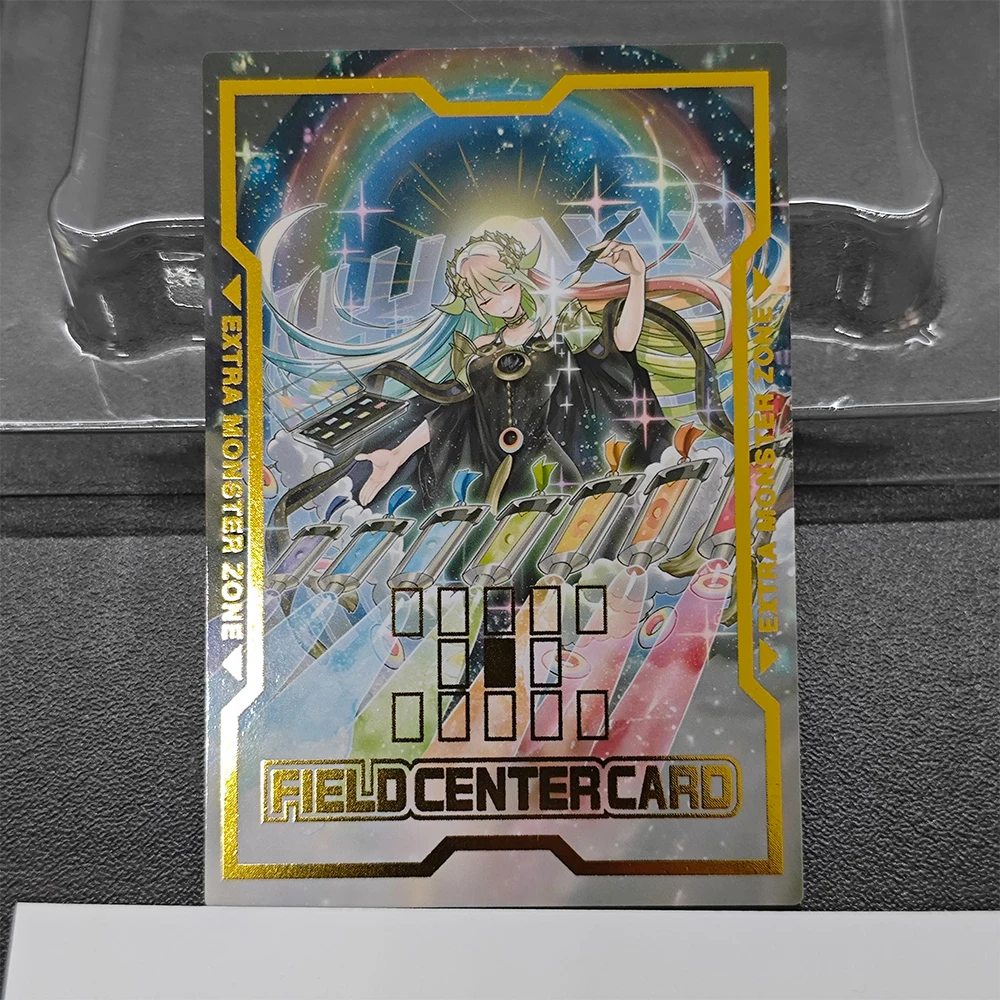 Yu-gi-oh bricolage 4 pièces/ensemble Live Twin Lil-la le peintre météo textures arc-en-ciel réfraction arc-en-ciel Flash jeu de combat de table garçons