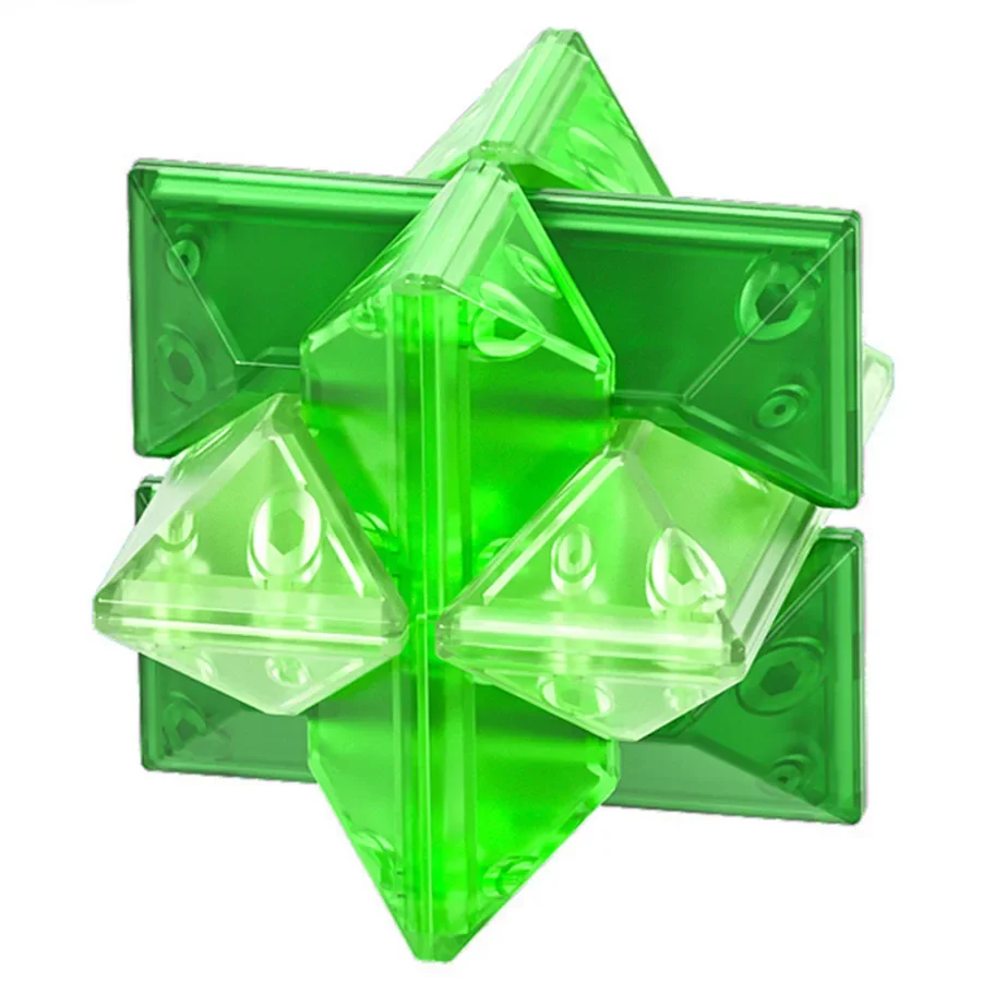 Qiyi  LuBan Lock Kong Ming Lock  IQ Brain Teaser Puzzles Game Toy for Kids Children Montessori 3D Puzzles Game Unlock Toys