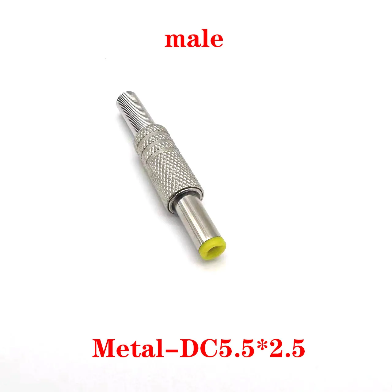 20pcs DC Power male Plug 3.5x1.3mm 4.0x1.7mm 4.8x1.7mm 5.5x2.1/2.5mm 6.3x3.0mm Adapter Charging Solder Plugs Jack DC Connector