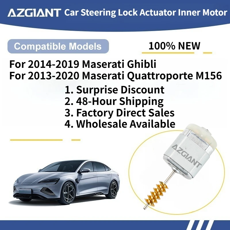 

For 2014-2019 Maserati Ghibli/Quattroporte M156 2013-2020 AZGIANT Car Steering Lock Actuator Inner Motor DC 12V Brand new parts