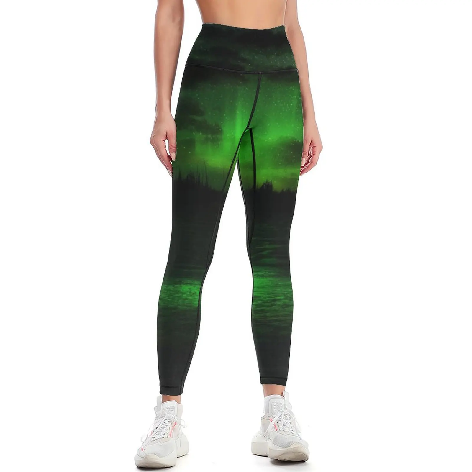 Polar Aurora (1) Leggings for fitness for girls gym pants Womens Leggings