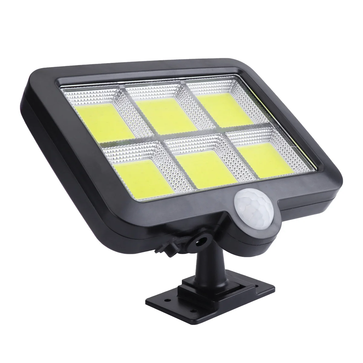 120 Cob الشمسية الاستشعار الجدار مصباح السوبر مشرق Ip65 مقاوم للماء في الهواء الطلق سبليت تصميم 5 متر تمديد خط لحديقة سياج سطح السفينة #4