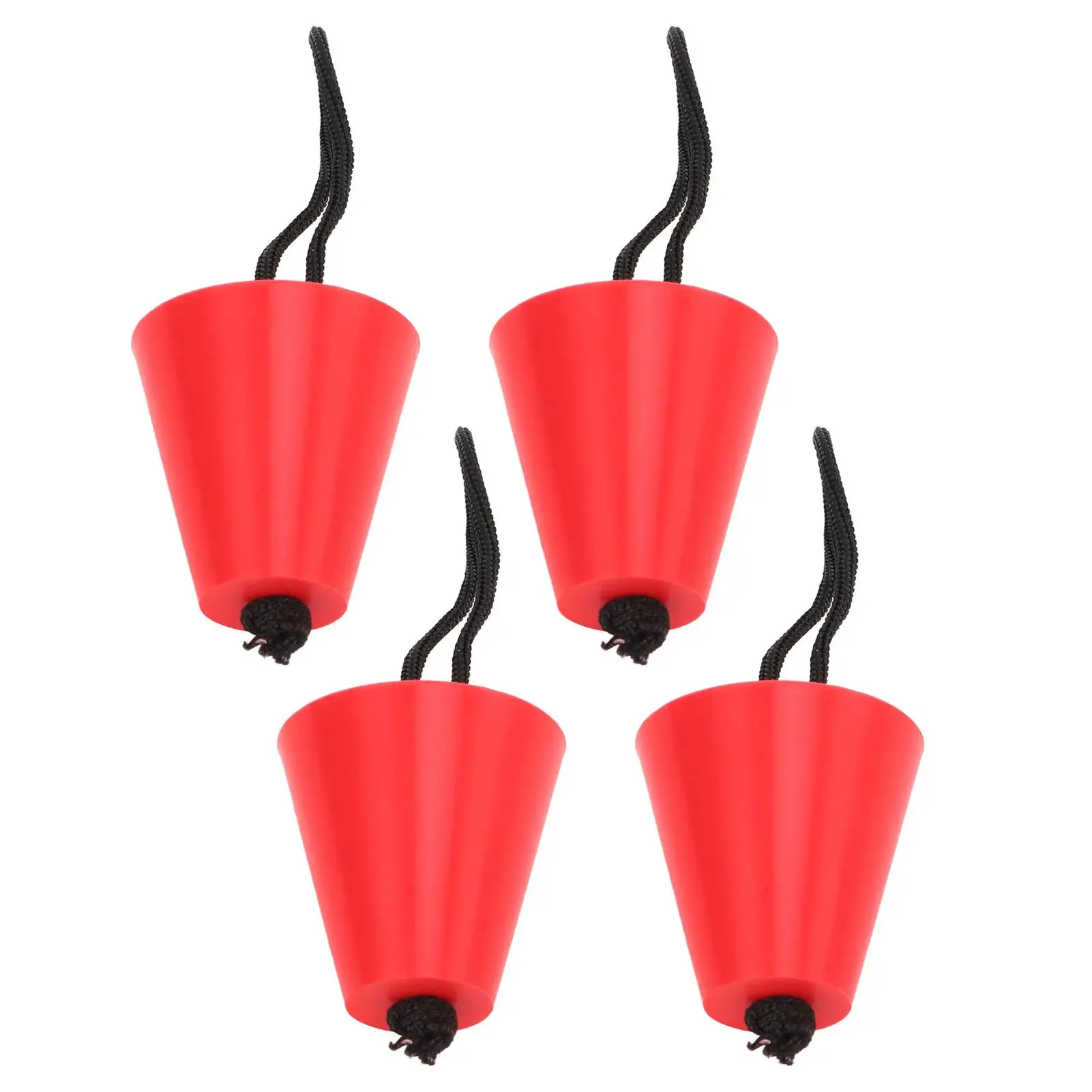 Scupper Plug Kit Drain Holes Stopper with Lanyard for kayaks for canoes