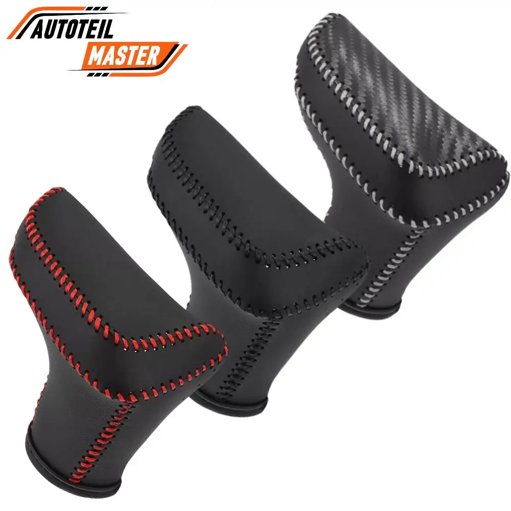 

Leather Car Automatic Gear Shift Handle Cover for Hyundai Elantra 2021-2023 Gear Shift Knob Cover Left Hand Driver