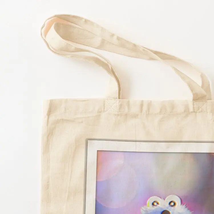 Screaming Blue Thing Tote Bag hand bag tote bags men sacs de shopping Eco bag