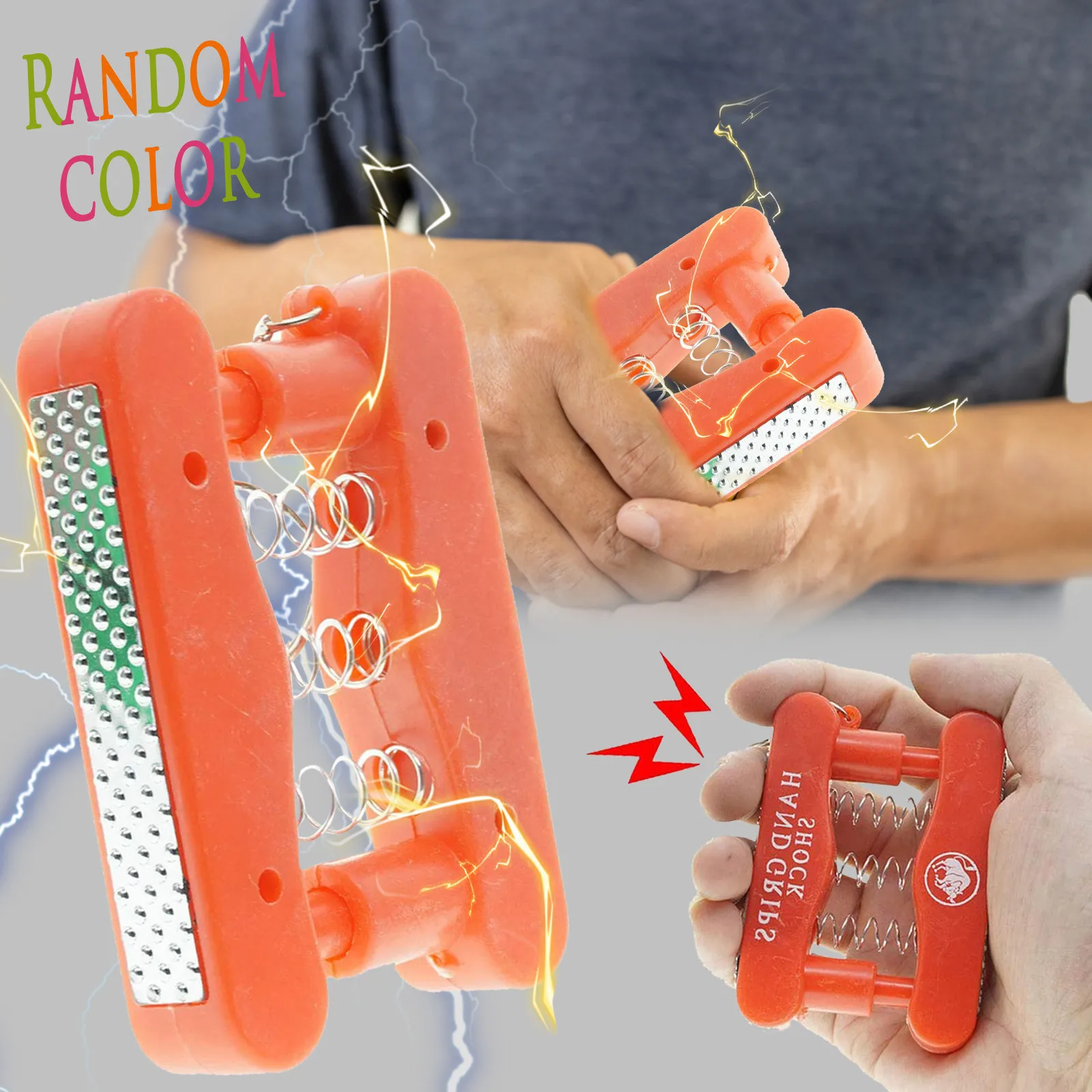 

Gifts Electric Prank Toy Gifts Toys Hand Joke Day Novelty funny toy Newborn Pacifier Months