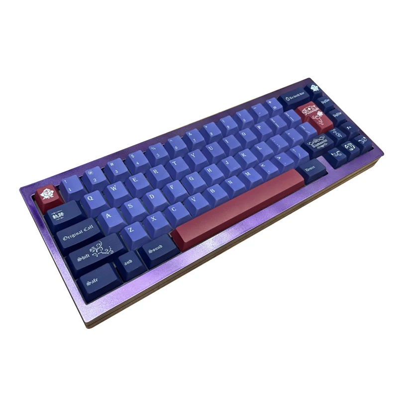 NEO aspect roselia keycap rosebush Cherry profile Dye subbed Keys 140สำหรับ MX SWITCH คีย์บอร์ดเล่นเกมเชิงกล