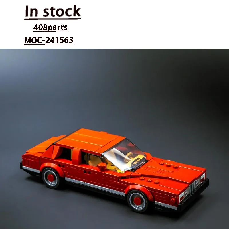 

MOC-241563 Классический новый супер спортивный гоночный автомобиль, модель строительного блока 408, детали для мальчиков, детский строительный блок на день рождения, игрушка в подарок