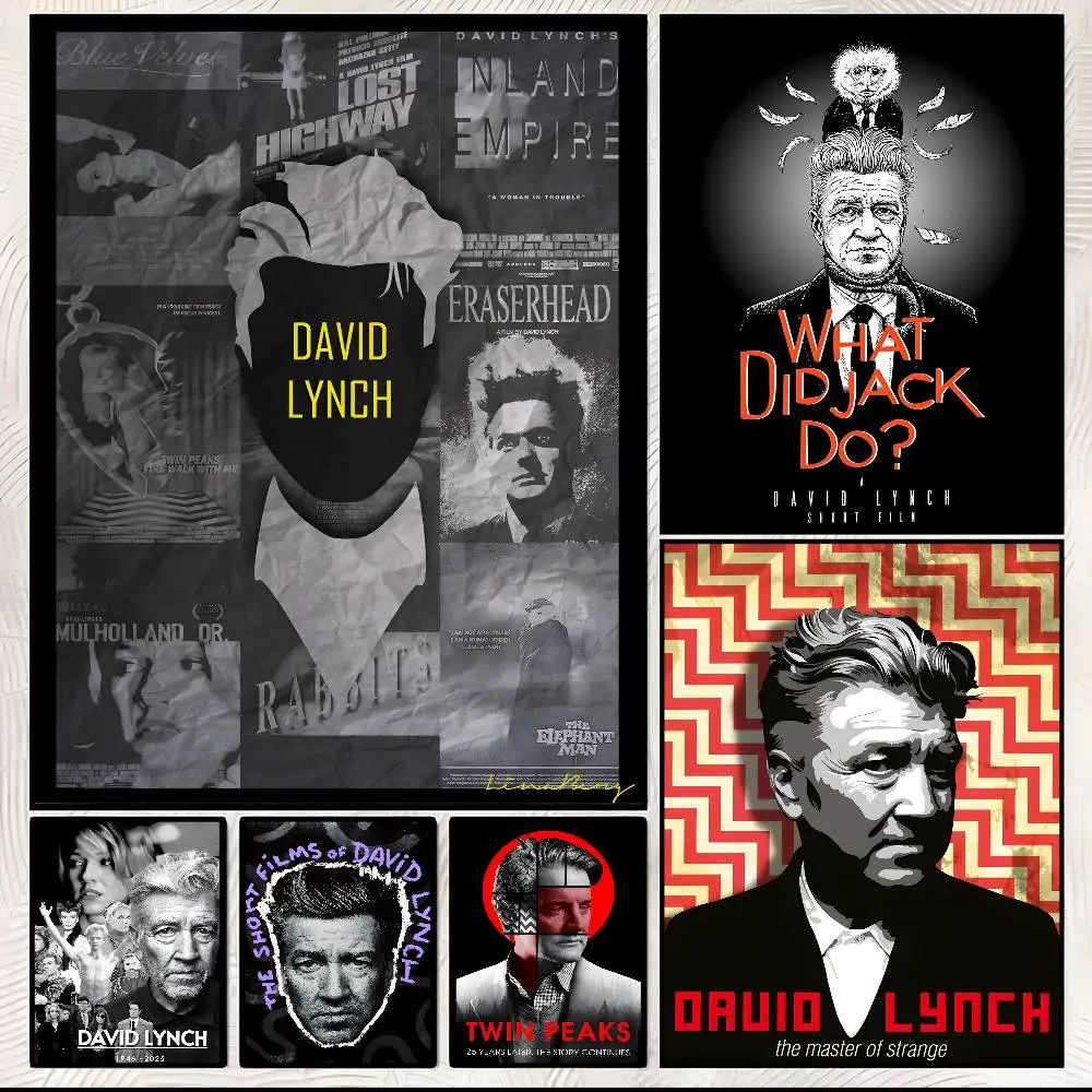 Legendary Famous Director David Lynch-B Poster Art Poster Movie Mural Family Childrens Room Wall Decoration Print Gift
