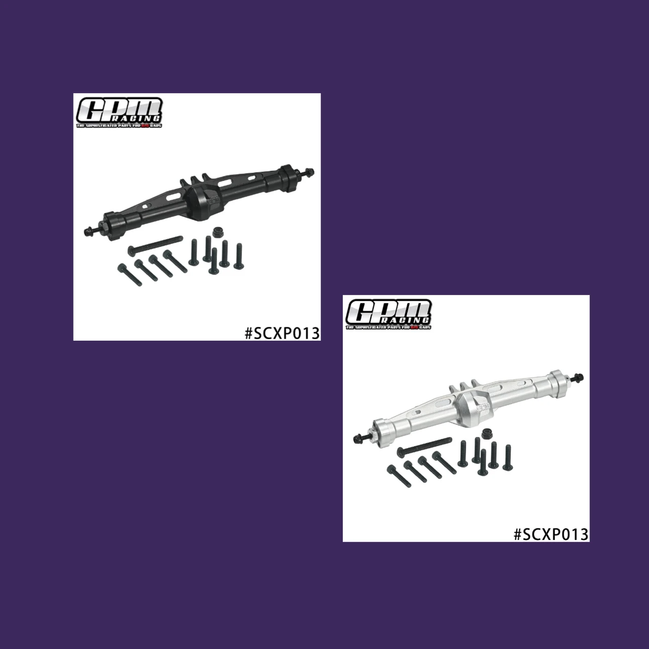 

GPM Aluminum 7075 Rear Straight Axle Housing For AXIAL 1/10 4Wd Scx10 Pro 4X4 Kit