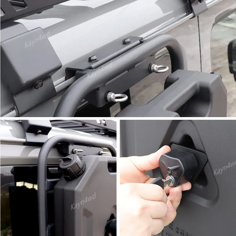 Off Road 4x4 Accessories Side Window Expansion Ladder Rack Fuel