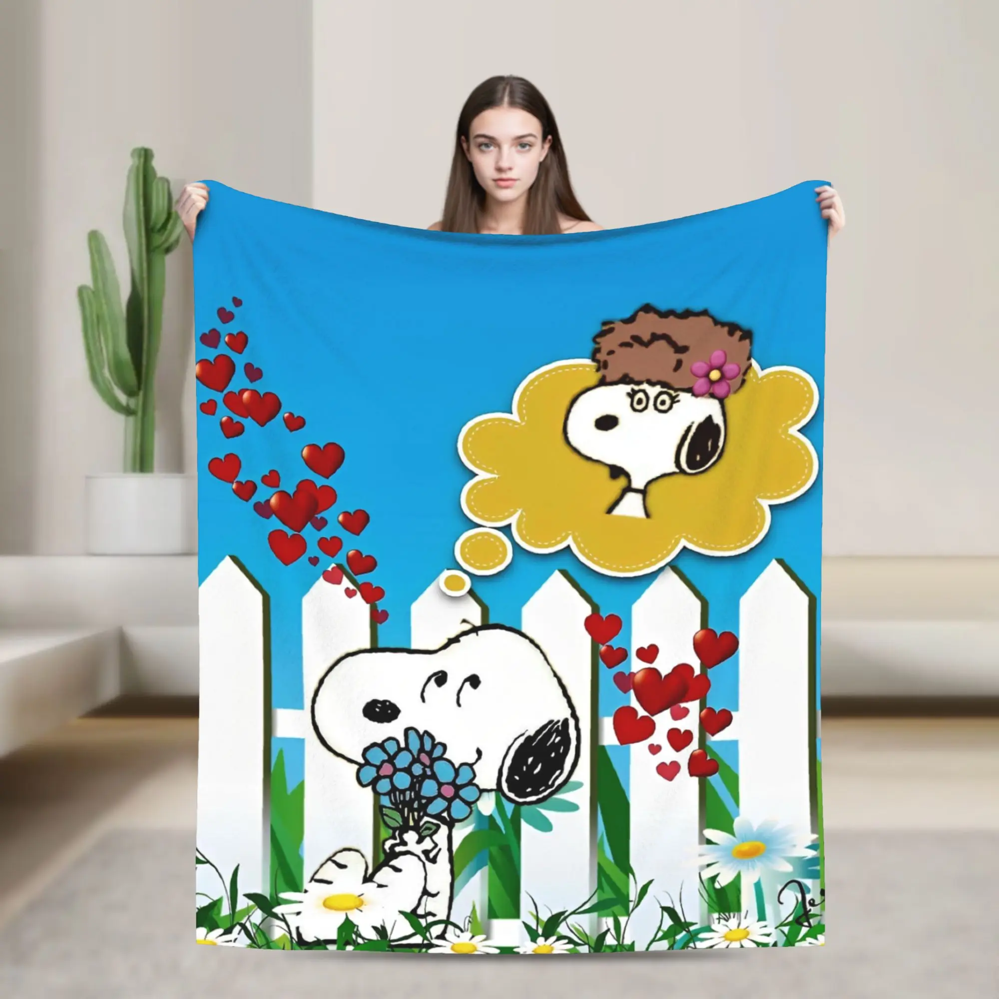 

Одеяло «Арахис Вудсток с друзьями», качественное теплое мягкое одеяло, зимнее одеяло для путешествий, офиса, новинка, покрывало