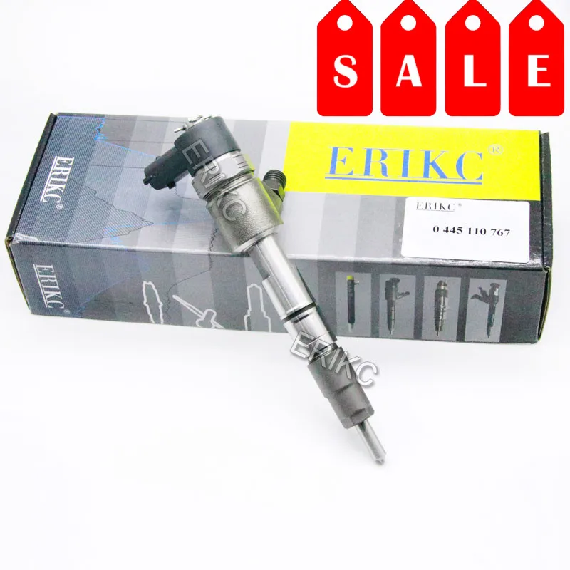 ERIKC Nozzle Injection 0445110767 Inyectores Common Rail 0 445 110 767 Diesel Fuel Inyection Assembly 0445 110 767